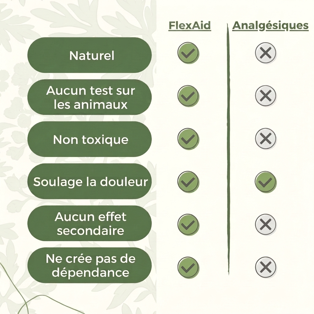 FlexAid - Patchs naturels contre la douleur