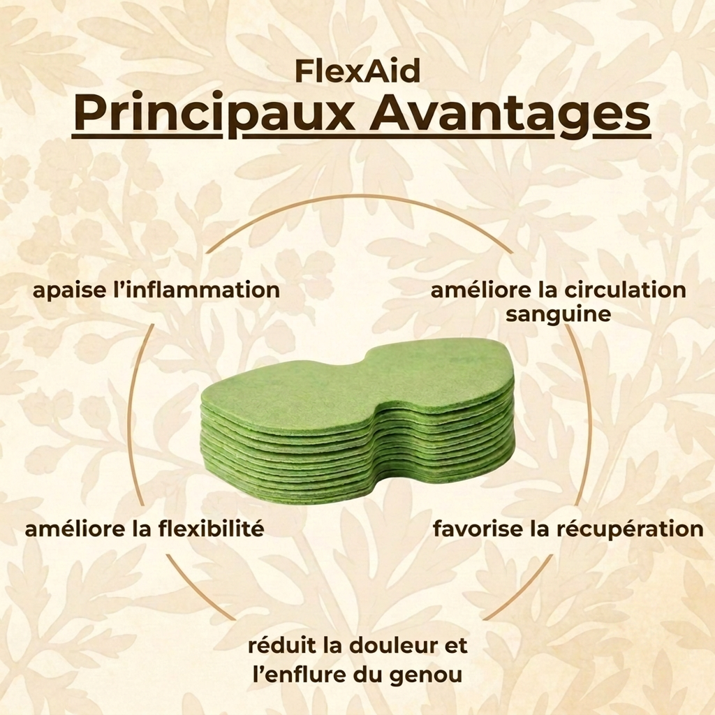 FlexAid - Patchs naturels contre la douleur